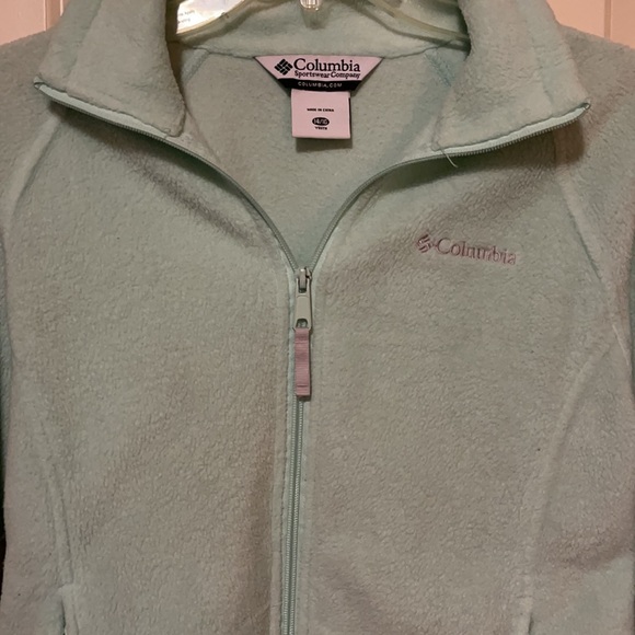 Mint green Columbia zip up! *open to all offers* - Picture 2 of 4